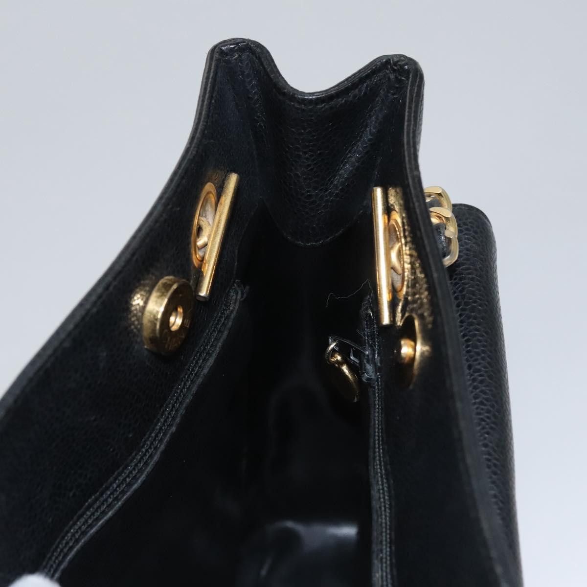 Chanel Cc Totebag Black Leather Tote Bag (Pre-Owned) Size ONE SIZE - 15 Thumbnail