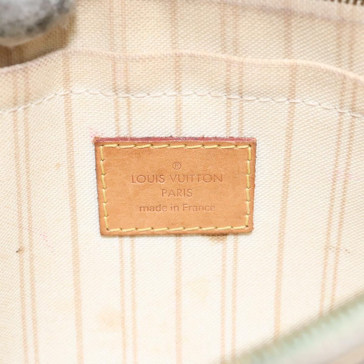 Pochette Accessoire Beige Canvas Clutch Bag (Pre-Owned)