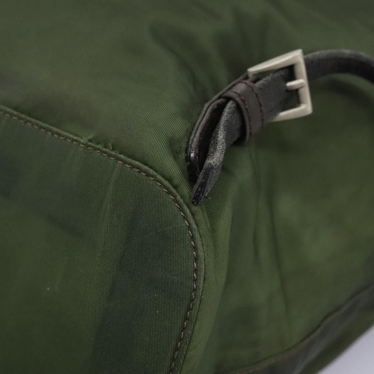 Prada Re-Nylon Khaki Synthetic Backpack Bag (Pre-Owned) Size ONE SIZE - 16 Thumbnail