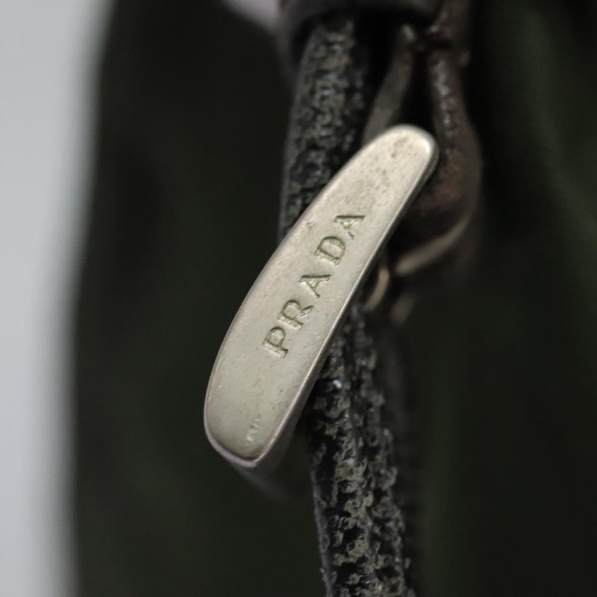 Prada Re-Nylon Khaki Synthetic Backpack Bag (Pre-Owned) Size ONE SIZE - 11 Thumbnail