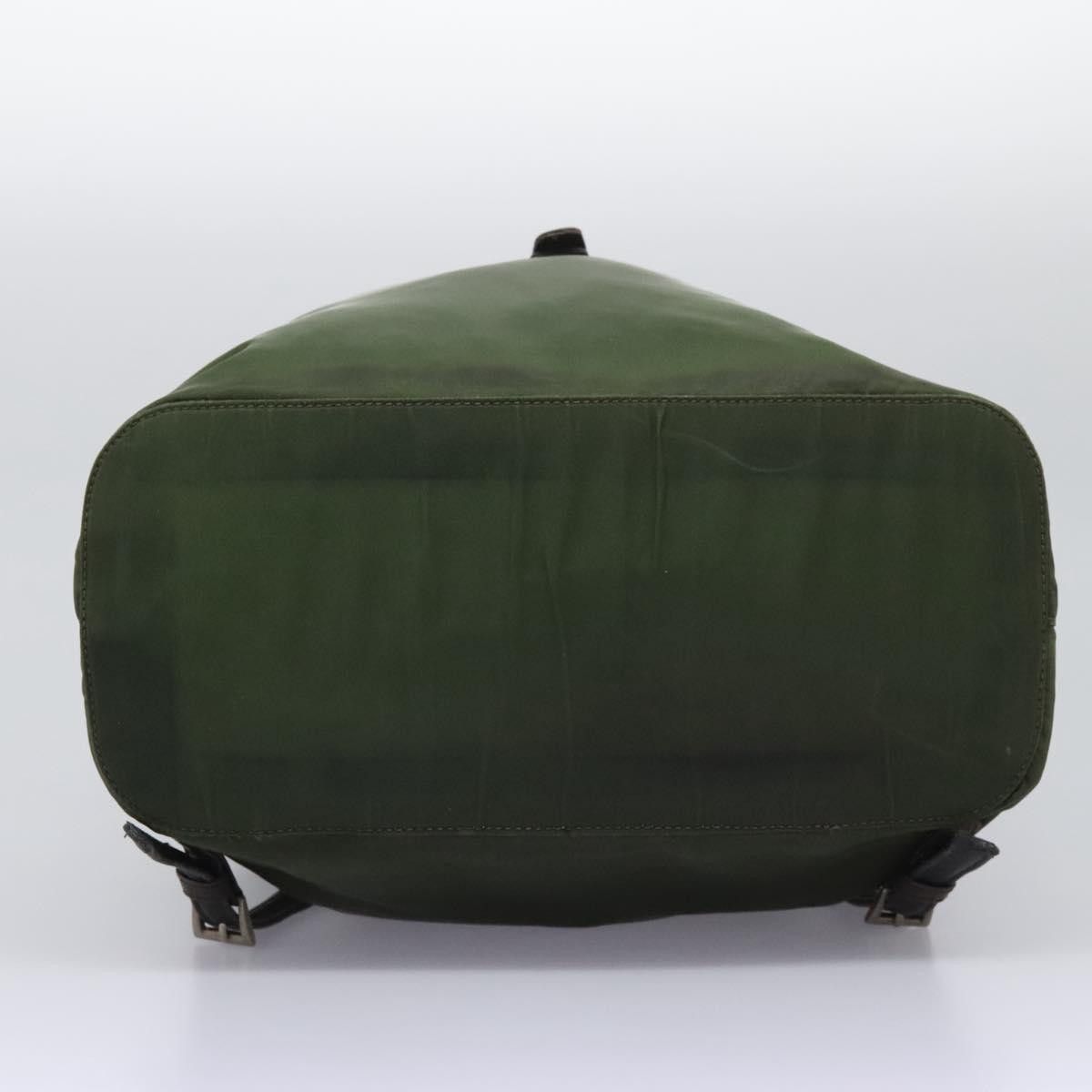 Prada Re-Nylon Khaki Synthetic Backpack Bag (Pre-Owned) Size ONE SIZE - 12 Thumbnail