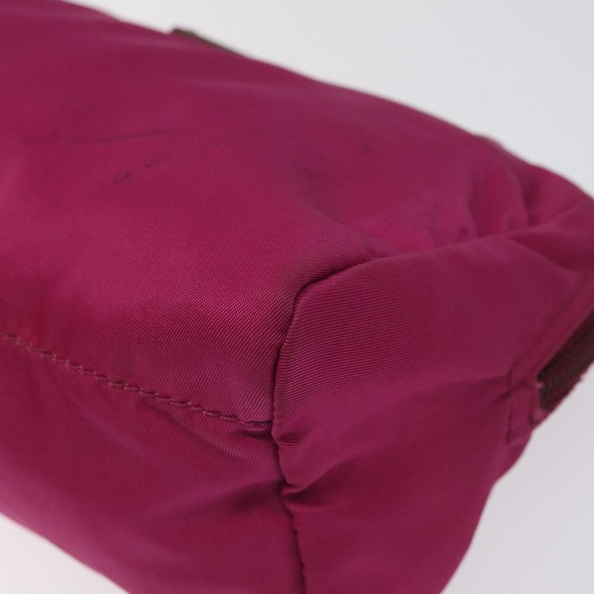 Prada Cosmetic Pouch Pink Synthetic Clutch Bag (Pre-Owned) Size ONE SIZE - 8 Thumbnail