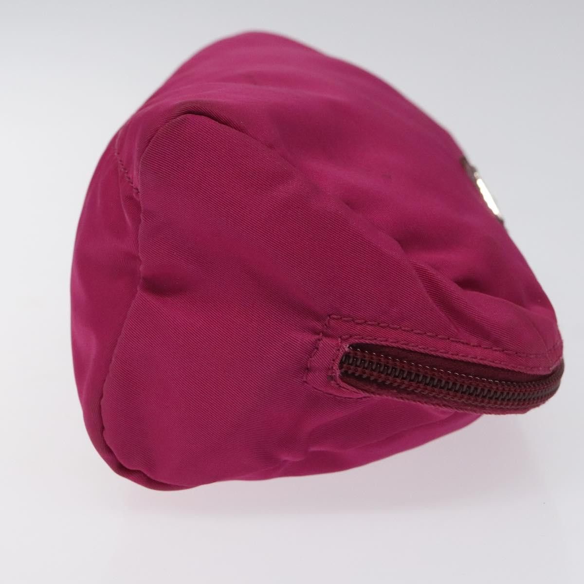 Prada Cosmetic Pouch Pink Synthetic Clutch Bag (Pre-Owned) Size ONE SIZE - 4 Thumbnail