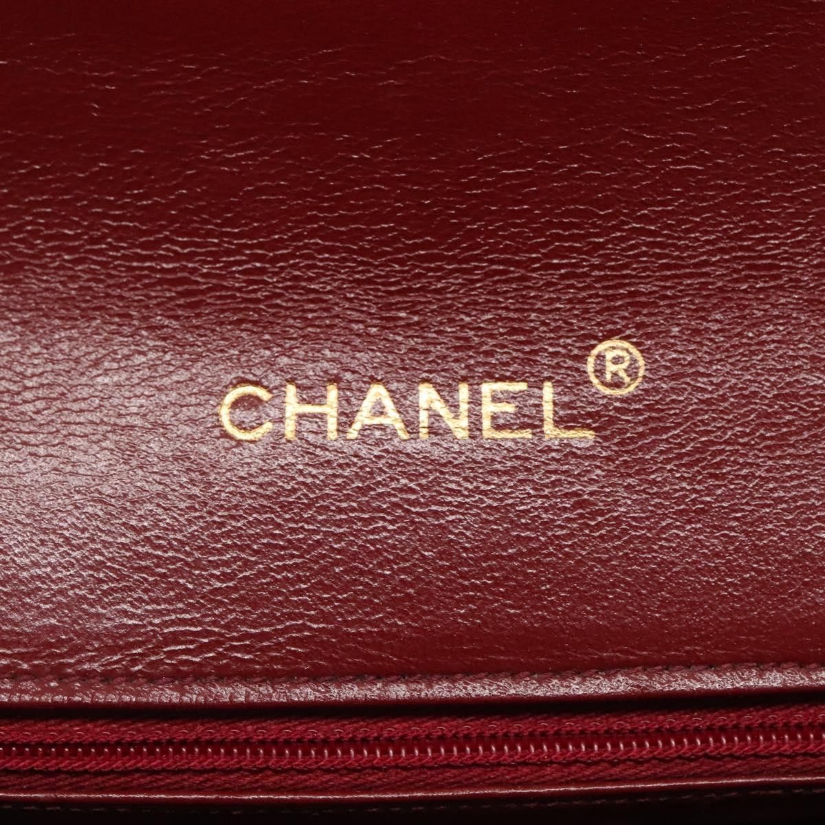 Chanel Single Flap Red Leather Shoulder Bag (Pre-Owned) Size ONE SIZE - 14 Thumbnail