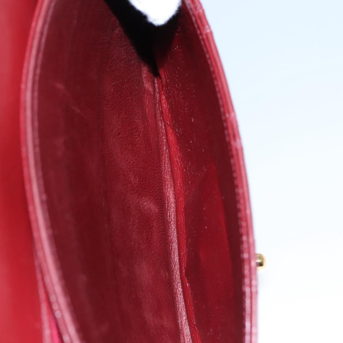Chanel Single Flap Red Leather Shoulder Bag (Pre-Owned) Size ONE SIZE - 19 Thumbnail