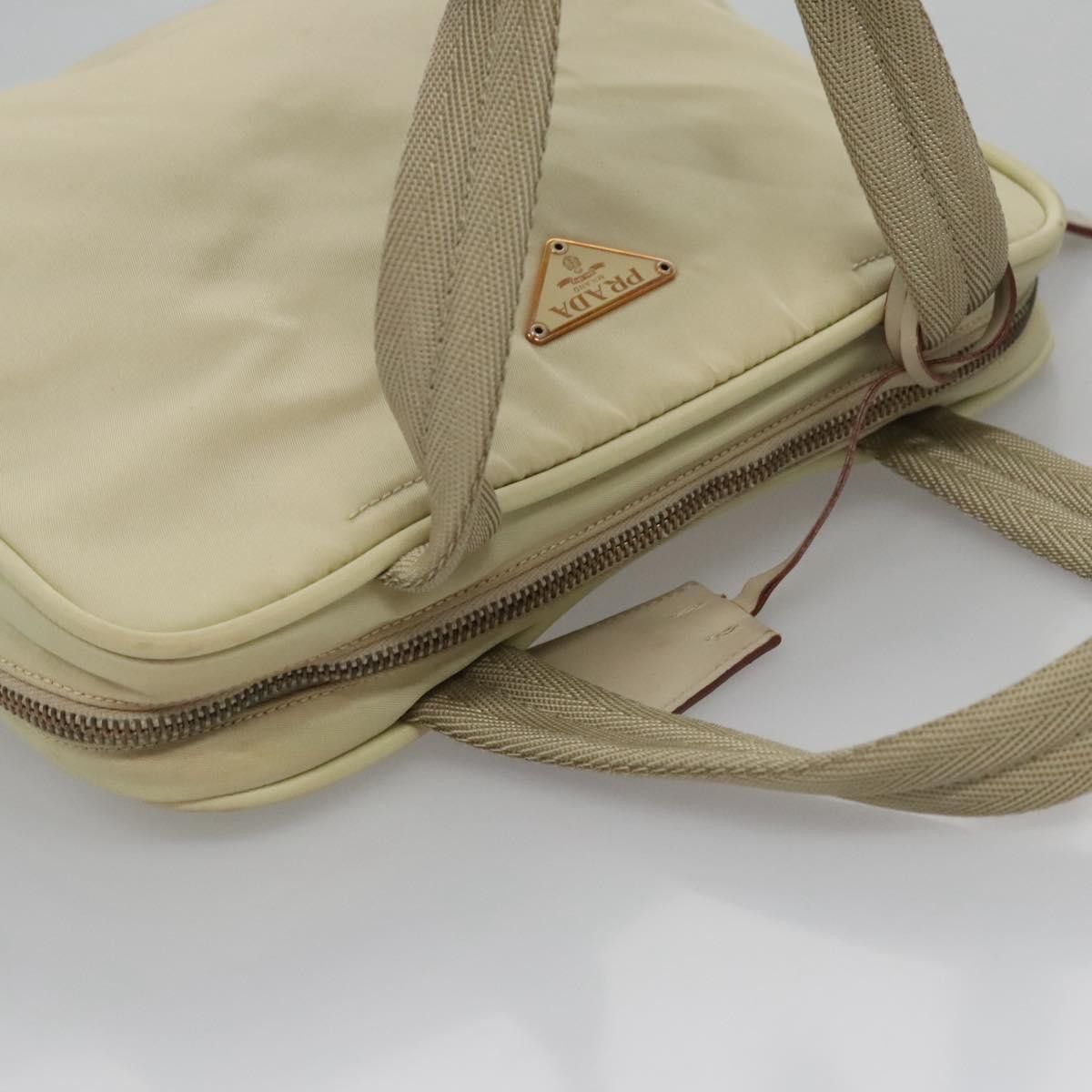 Prada Re-Nylon Beige Cloth Handbag (Pre-Owned) Size ONE SIZE - 18 Thumbnail