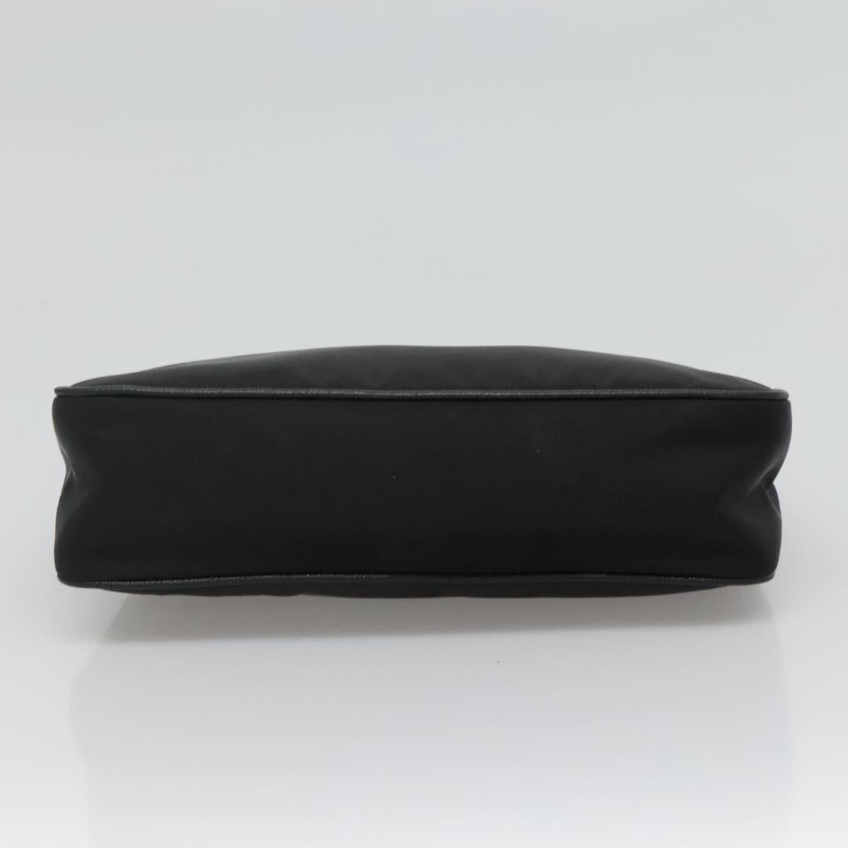 Prada Re-Edition Black Canvas Shoulder Bag (Pre-Owned) Size ONE SIZE - 8 Thumbnail