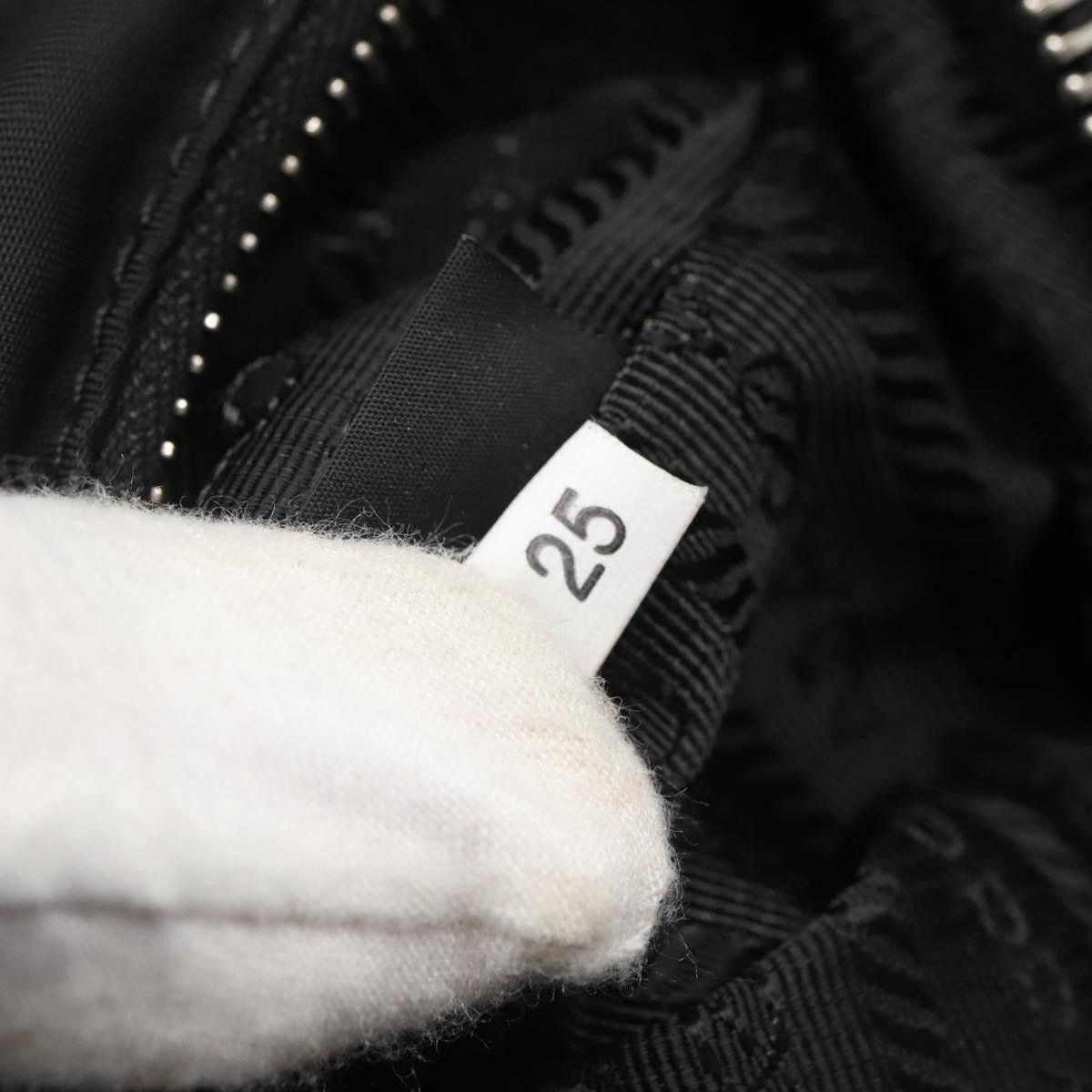 Prada Re-Edition Black Canvas Shoulder Bag (Pre-Owned) Size ONE SIZE - 20 Thumbnail