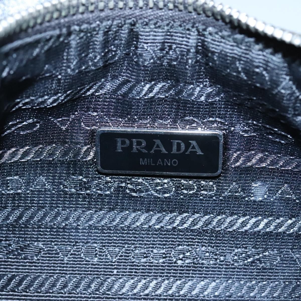 Prada Re-Edition Black Canvas Shoulder Bag (Pre-Owned) Size ONE SIZE - 16 Thumbnail