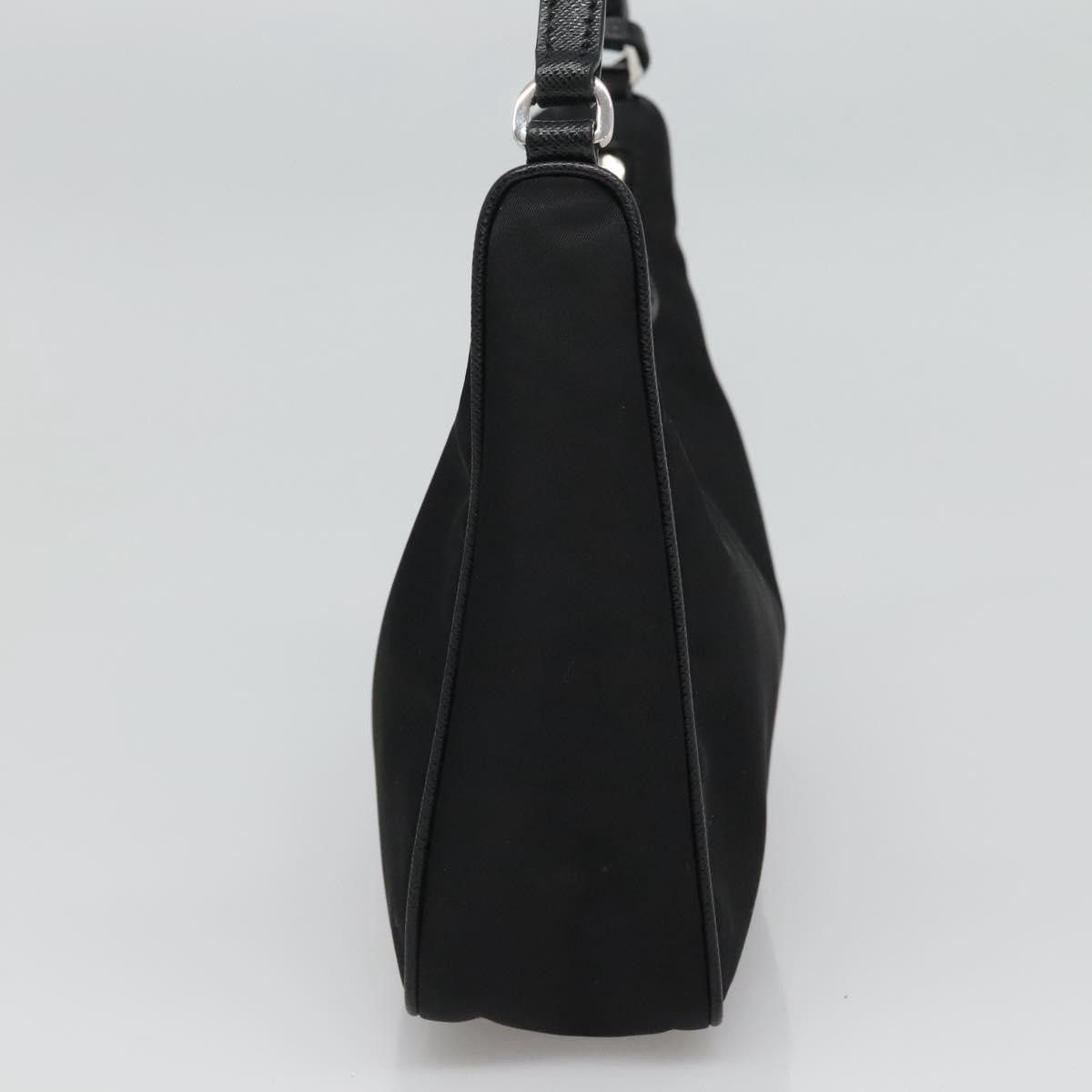 Prada Re-Edition Black Canvas Shoulder Bag (Pre-Owned) Size ONE SIZE - 4 Thumbnail