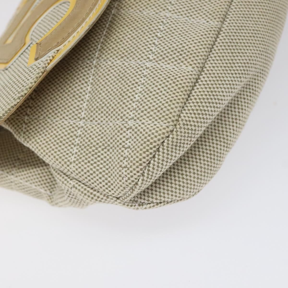 Chanel Camellia Grey Canvas Shoulder Bag (Pre-Owned) Size ONE SIZE - 11 Thumbnail
