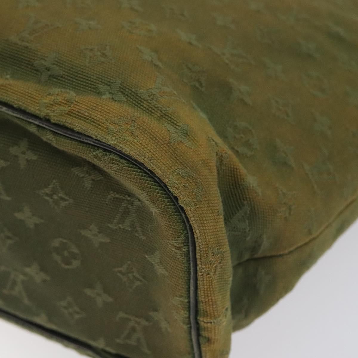 Louis Vuitton Lucille Khaki Canvas Shoulder Bag (Pre-Owned) Size ONE SIZE - 12 Thumbnail