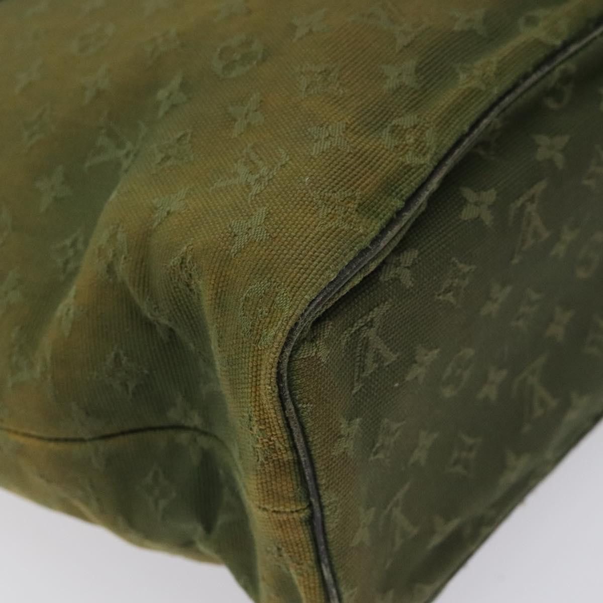 Louis Vuitton Lucille Khaki Canvas Shoulder Bag (Pre-Owned) Size ONE SIZE - 13 Thumbnail