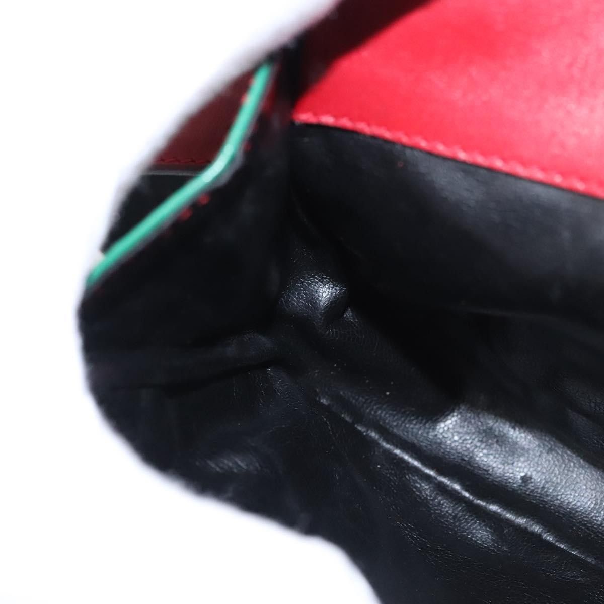 Salvatore Ferragamo Gancini Red Leather Shoulder Bag (Pre-Owned) Size ONE SIZE - 18 Thumbnail