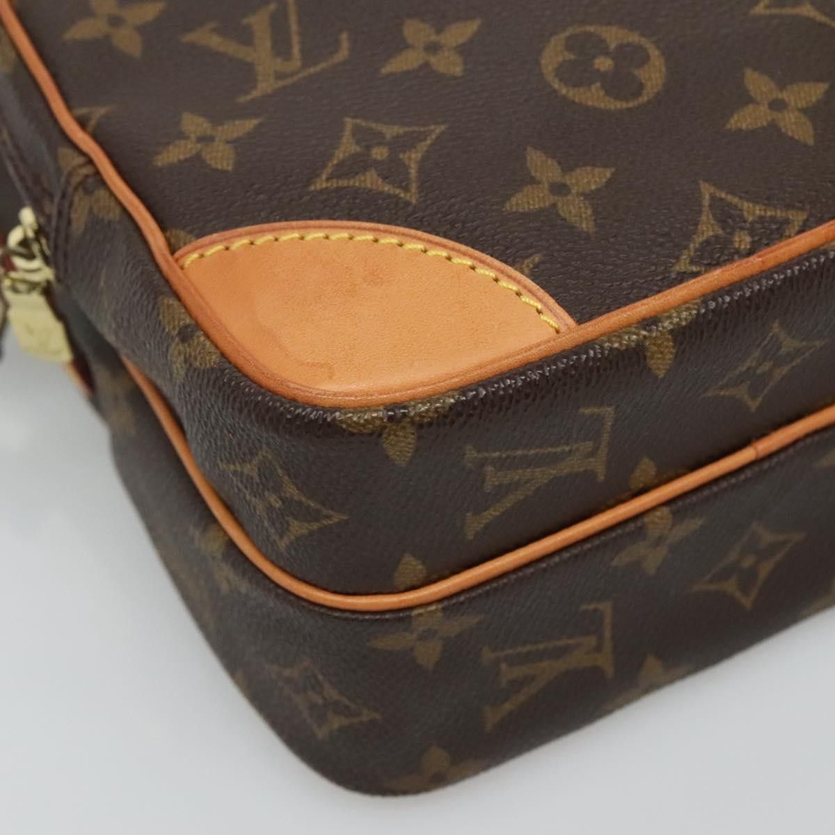 Louis Vuitton Amazon Brown Canvas Shoulder Bag (Pre-Owned) Size ONE SIZE - 10 Thumbnail