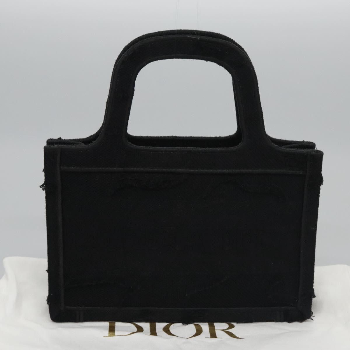 Dior Book Tote Black Canvas Tote Bag (Pre-Owned) Size ONE SIZE - 20 Thumbnail
