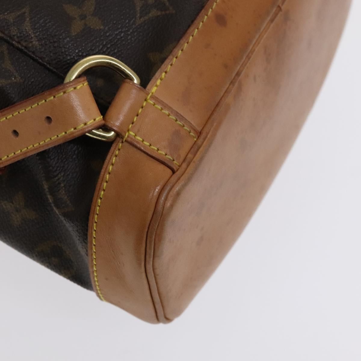 Louis Vuitton Montsouris Mm Brown Canvas Backpack Bag (Pre-Owned) Size ONE SIZE - 13 Thumbnail