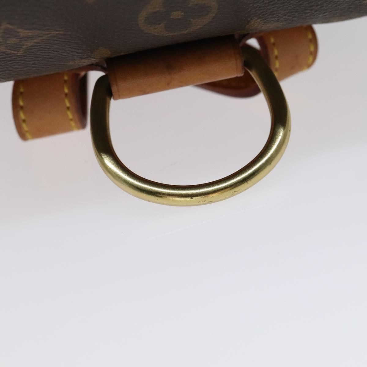 Louis Vuitton Montsouris Mm Brown Canvas Backpack Bag (Pre-Owned) Size ONE SIZE - 14 Thumbnail