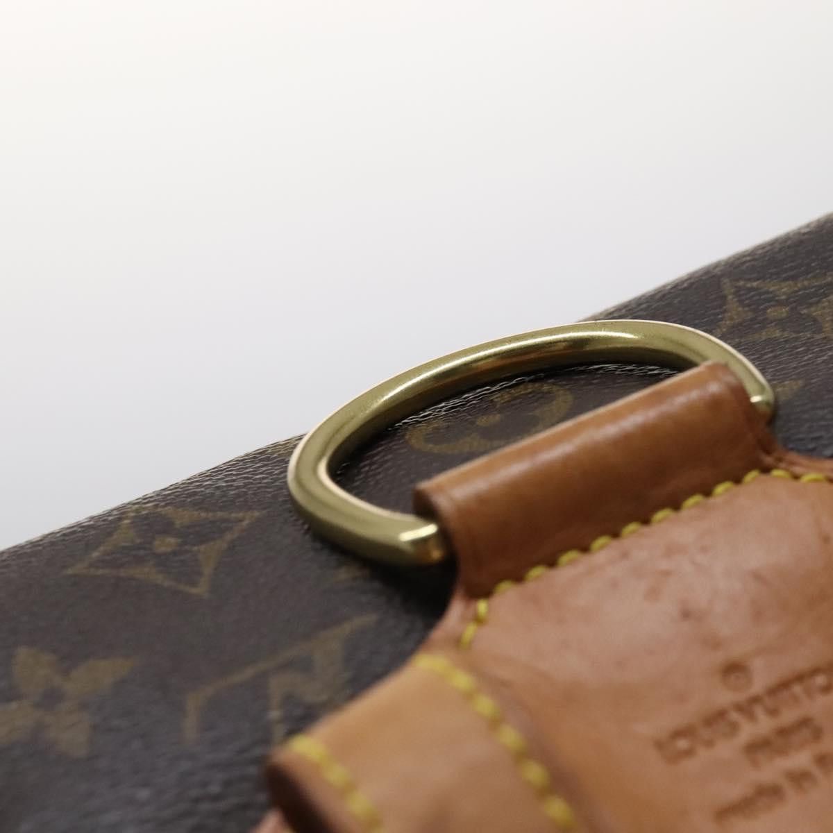 Louis Vuitton Montsouris Mm Brown Canvas Backpack Bag (Pre-Owned) Size ONE SIZE - 15 Thumbnail