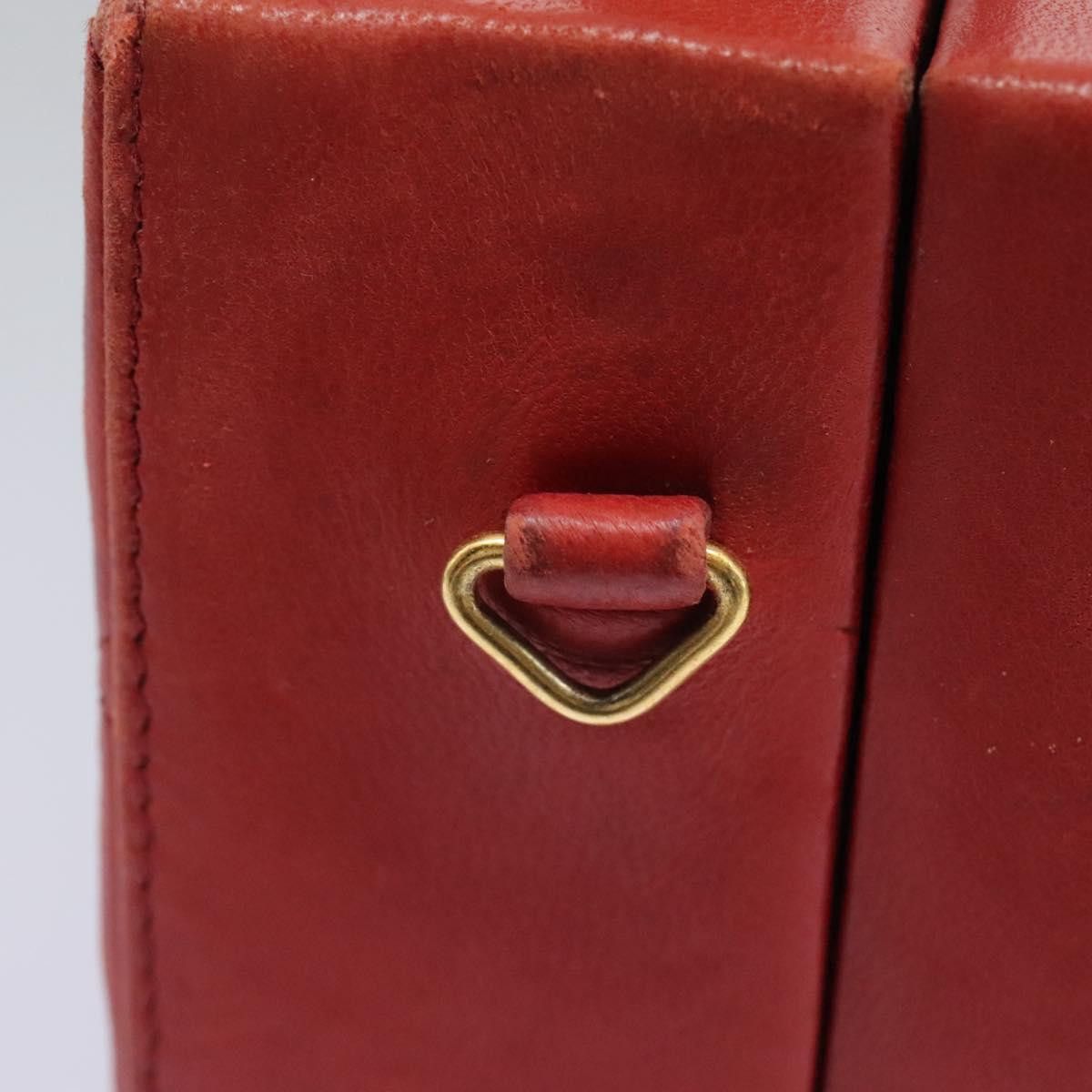 Chanel Cc Red Leather Handbag (Pre-Owned) Size ONE SIZE - 16 Thumbnail