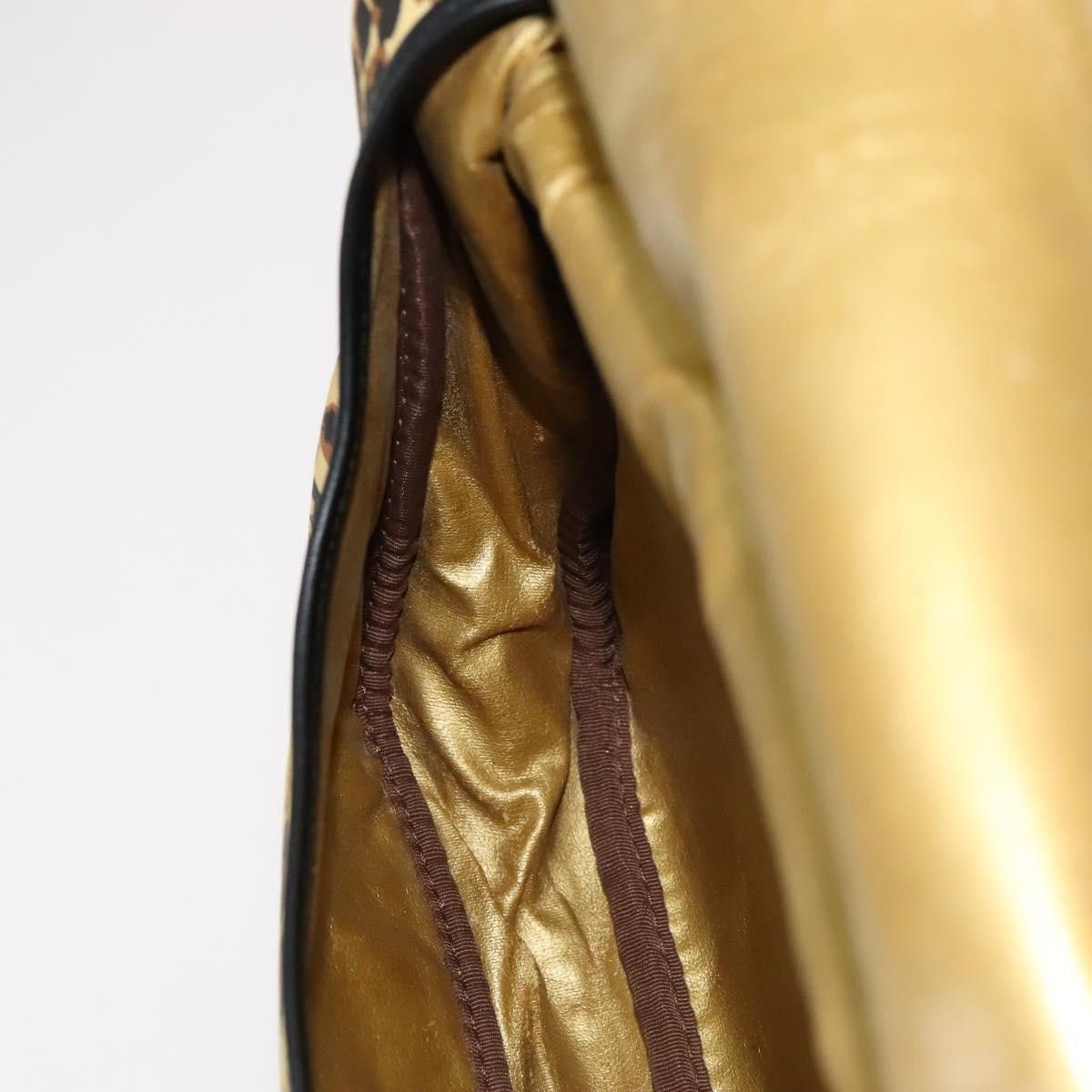 Versace - Yellow Canvas Shoulder Bag (Pre-Owned) Size ONE SIZE - 20 Thumbnail
