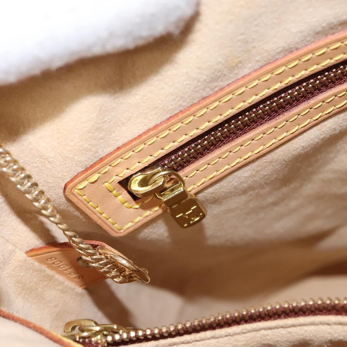 Louis Vuitton Bucket Beige Leather Tote Bag (Pre-Owned) Size ONE SIZE - 13 Thumbnail