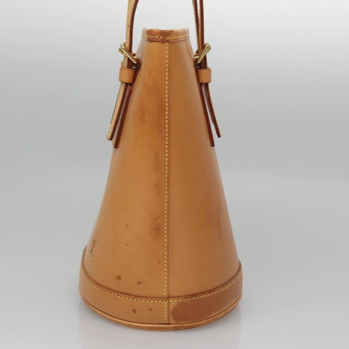 Louis Vuitton Bucket Beige Leather Tote Bag (Pre-Owned) Size ONE SIZE - 3 Thumbnail