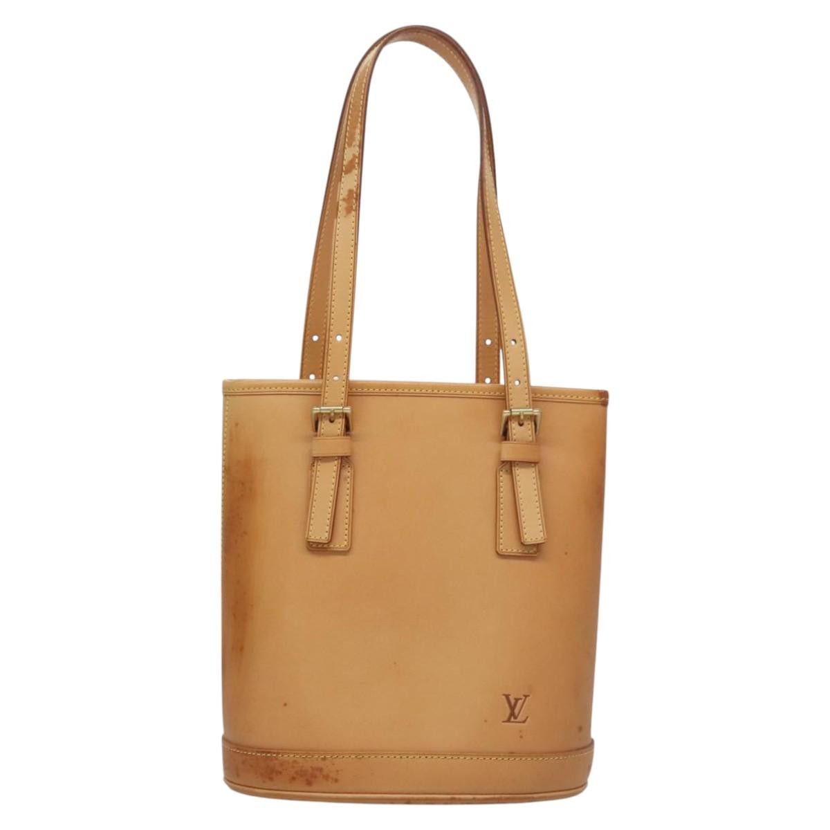 Louis Vuitton Bucket Beige Leather Tote Bag (Pre-Owned) Size ONE SIZE - 20 Thumbnail
