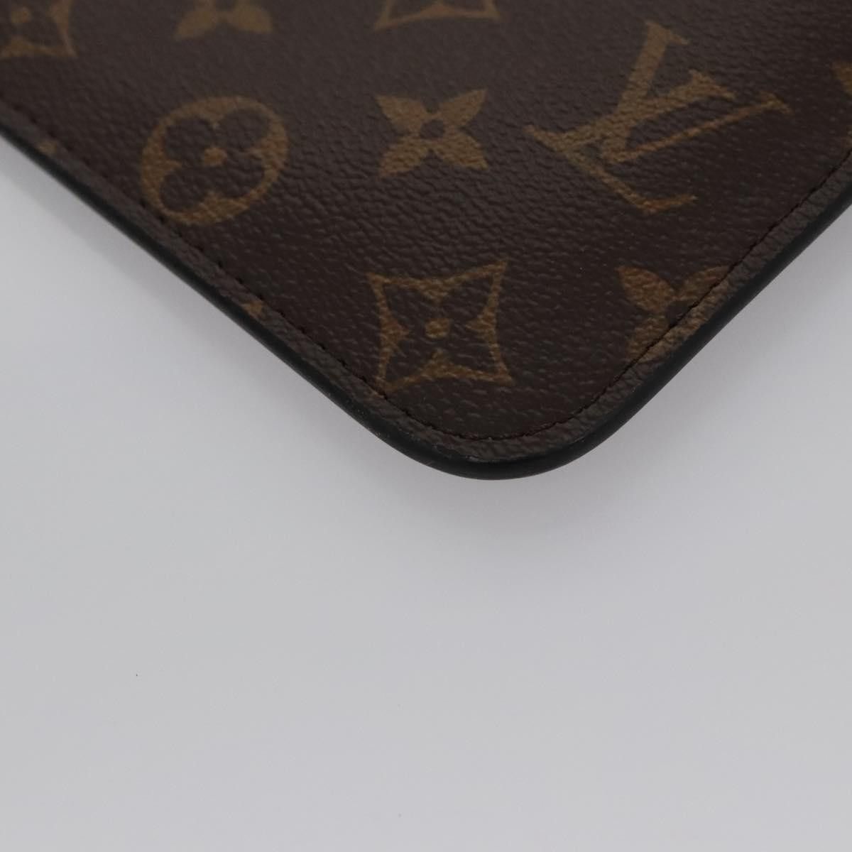 Louis Vuitton Macassar Brown Canvas Clutch Bag (Pre-Owned) Size ONE SIZE - 13 Thumbnail