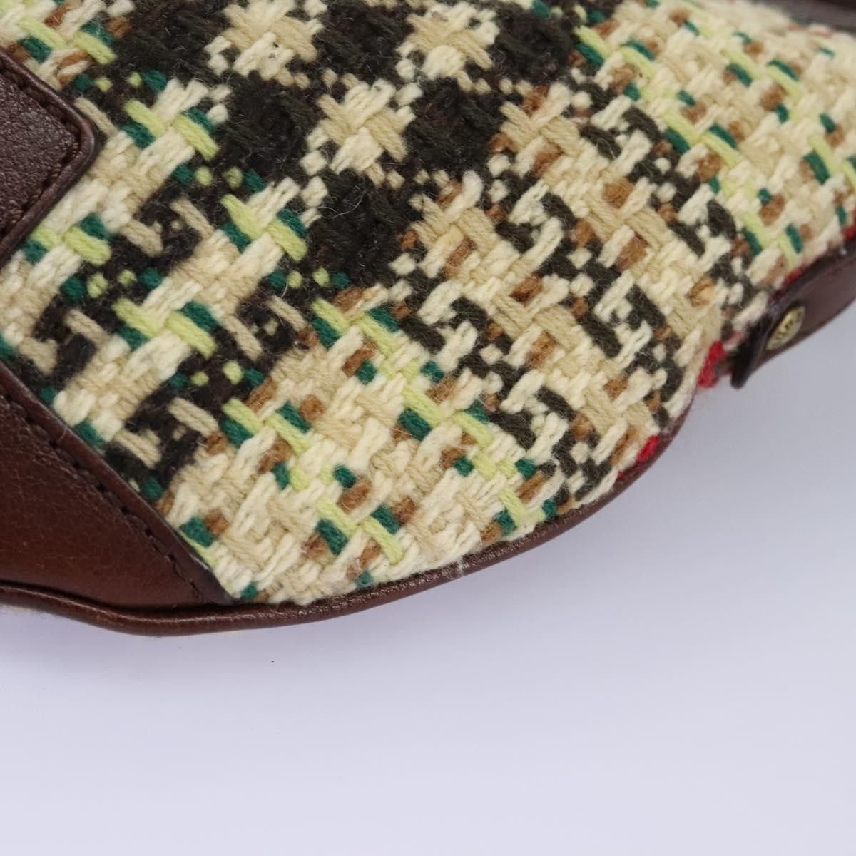 Burberry House Check Multicolour Tweed Shoulder Bag (Pre-Owned) Size ONE SIZE - 11 Thumbnail