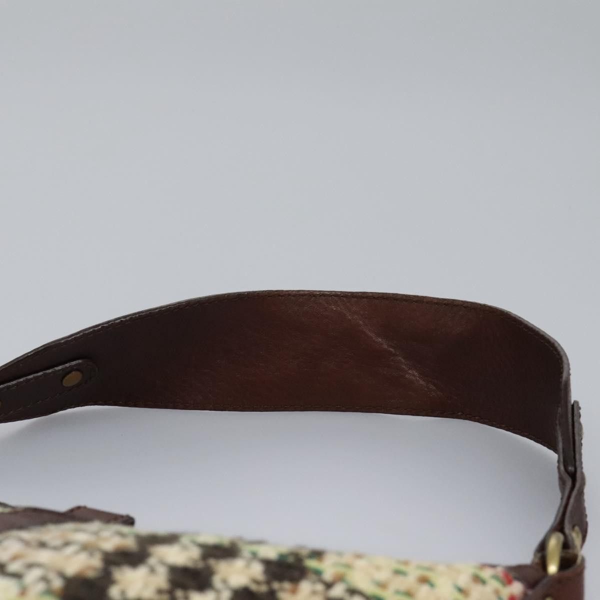 Burberry House Check Multicolour Tweed Shoulder Bag (Pre-Owned) Size ONE SIZE - 8 Thumbnail
