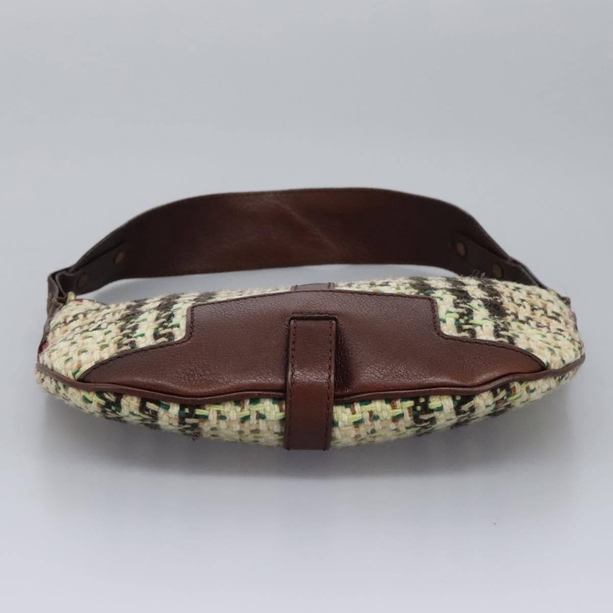 Burberry House Check Multicolour Tweed Shoulder Bag (Pre-Owned) Size ONE SIZE - 9 Thumbnail