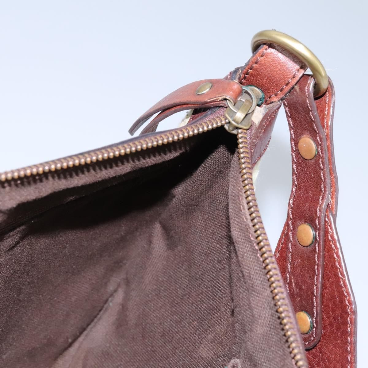 Burberry House Check Multicolour Tweed Shoulder Bag (Pre-Owned) Size ONE SIZE - 16 Thumbnail