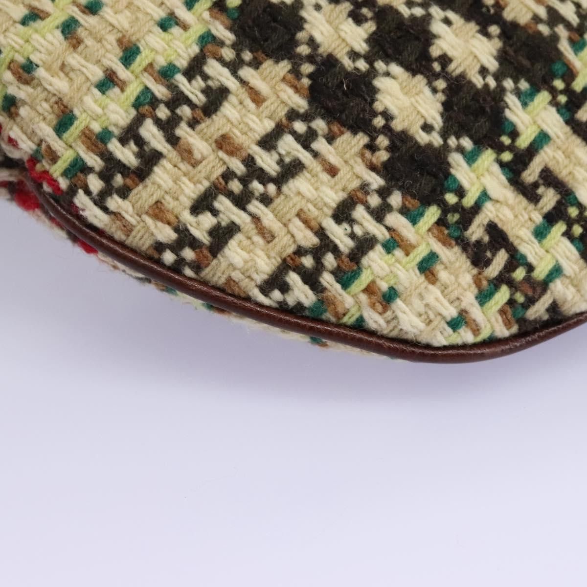 Burberry House Check Multicolour Tweed Shoulder Bag (Pre-Owned) Size ONE SIZE - 12 Thumbnail