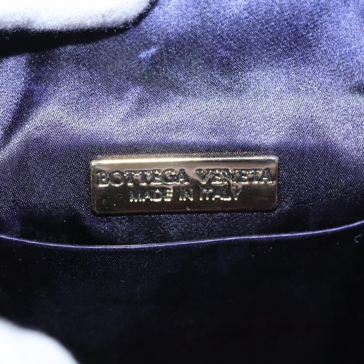 Bottega Veneta Intrecciato Purple Canvas Shoulder Bag (Pre-Owned) Size ONE SIZE - 15 Thumbnail