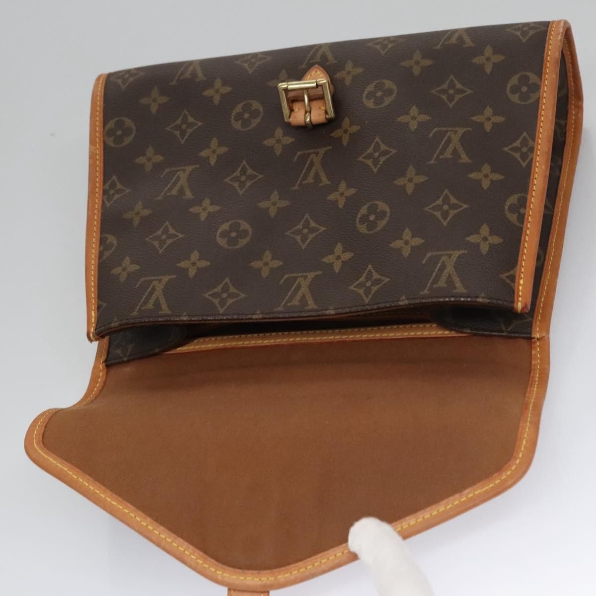 Louis Vuitton Bel Air Brown Canvas Briefcase Bag (Pre-Owned) Size ONE SIZE - 15 Thumbnail