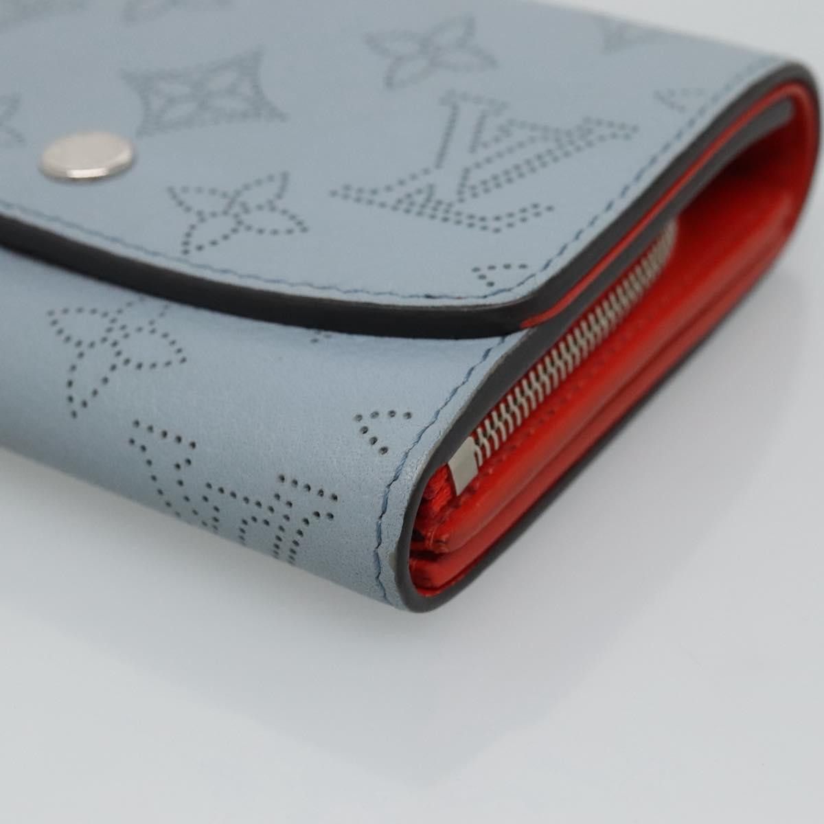Louis Vuitton Iris Blue Leather Wallet (Pre-Owned) Size ONE SIZE - 6 Thumbnail