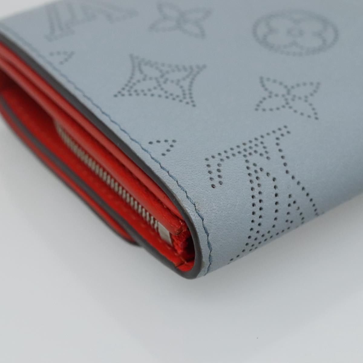 Louis Vuitton Iris Blue Leather Wallet (Pre-Owned) Size ONE SIZE - 9 Thumbnail