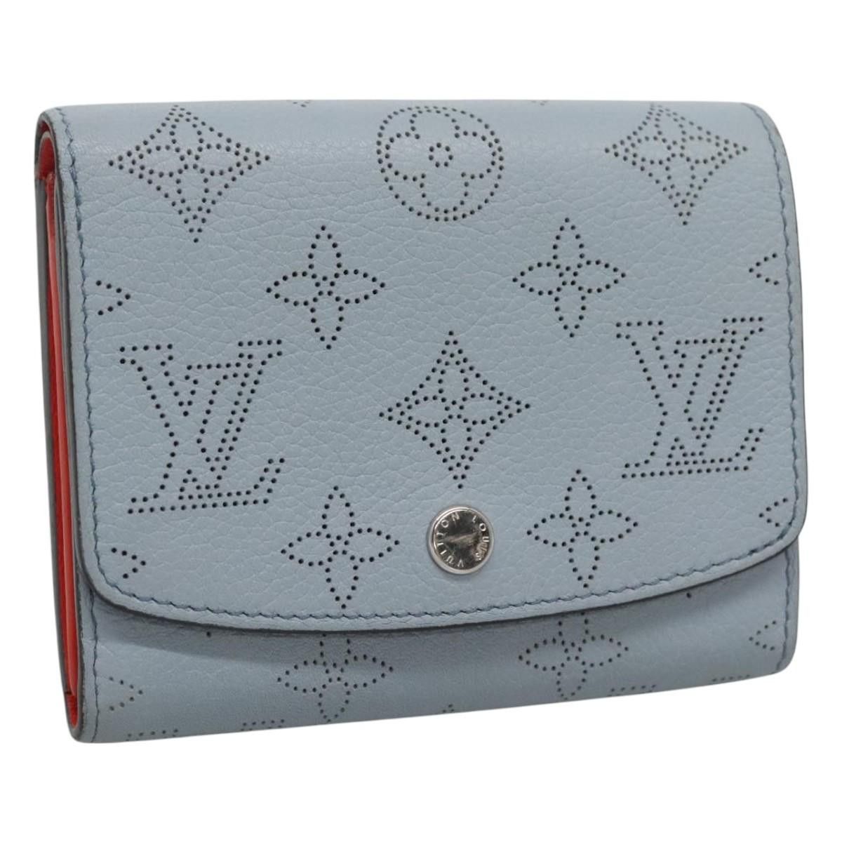 Louis Vuitton Iris Blue Leather Wallet (Pre-Owned) Size ONE SIZE - 18 Thumbnail