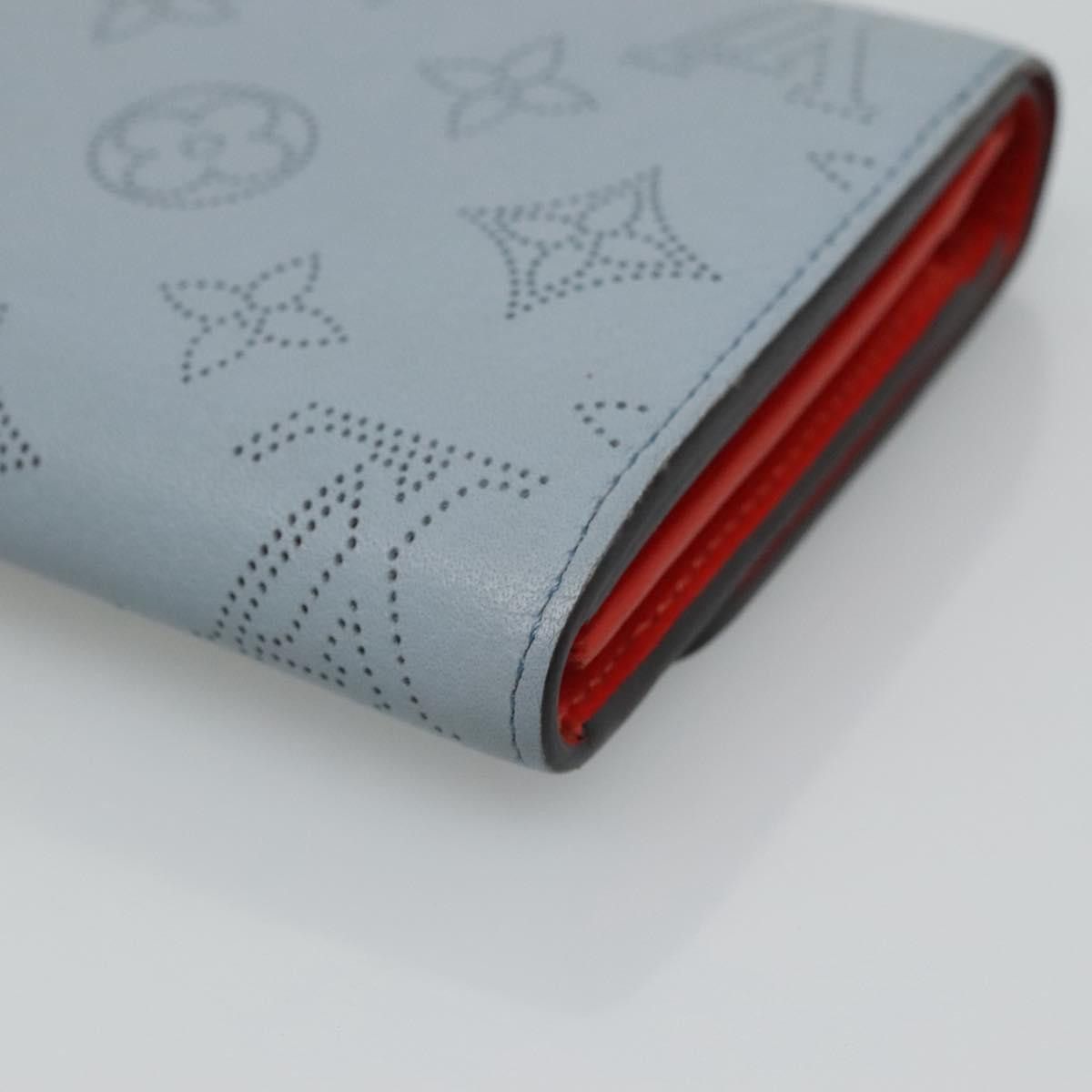 Louis Vuitton Iris Blue Leather Wallet (Pre-Owned) Size ONE SIZE - 8 Thumbnail