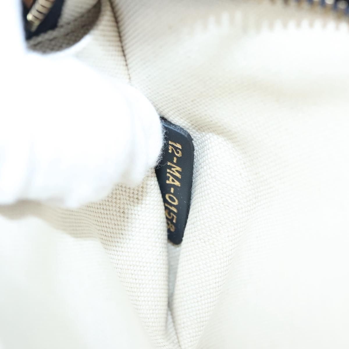 Dior Trotter Navy Canvas Clutch Bag (Pre-Owned) Size ONE SIZE - 13 Thumbnail