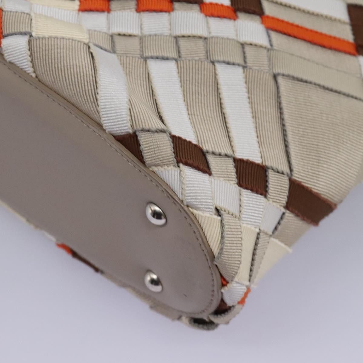 Salvatore Ferragamo Woven Multicolour Canvas Tote Bag (Pre-Owned) Size ONE SIZE - 11 Thumbnail