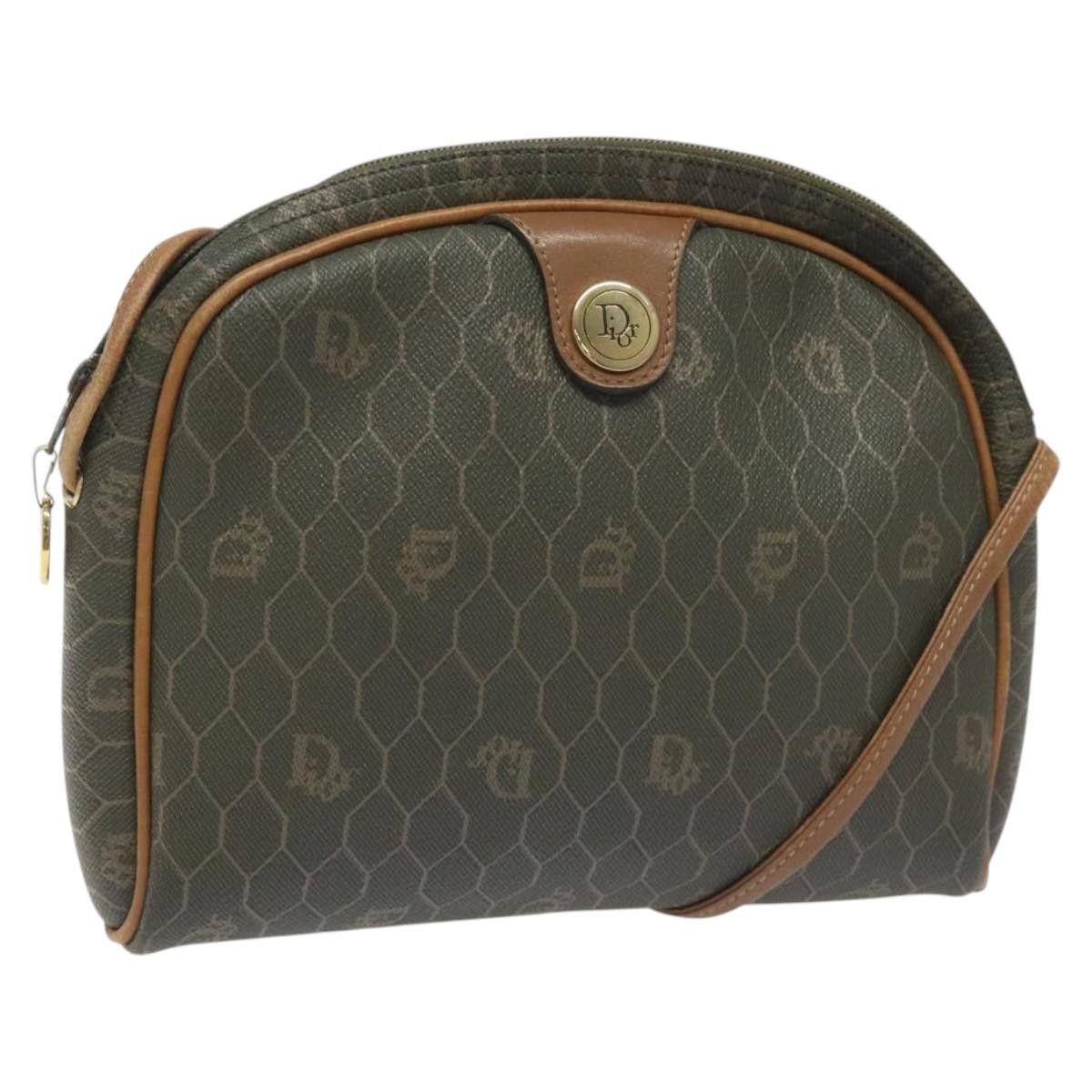 Dior Honeycomb Green Canvas Shoulder Bag (Pre-Owned) Size ONE SIZE - 19 Thumbnail