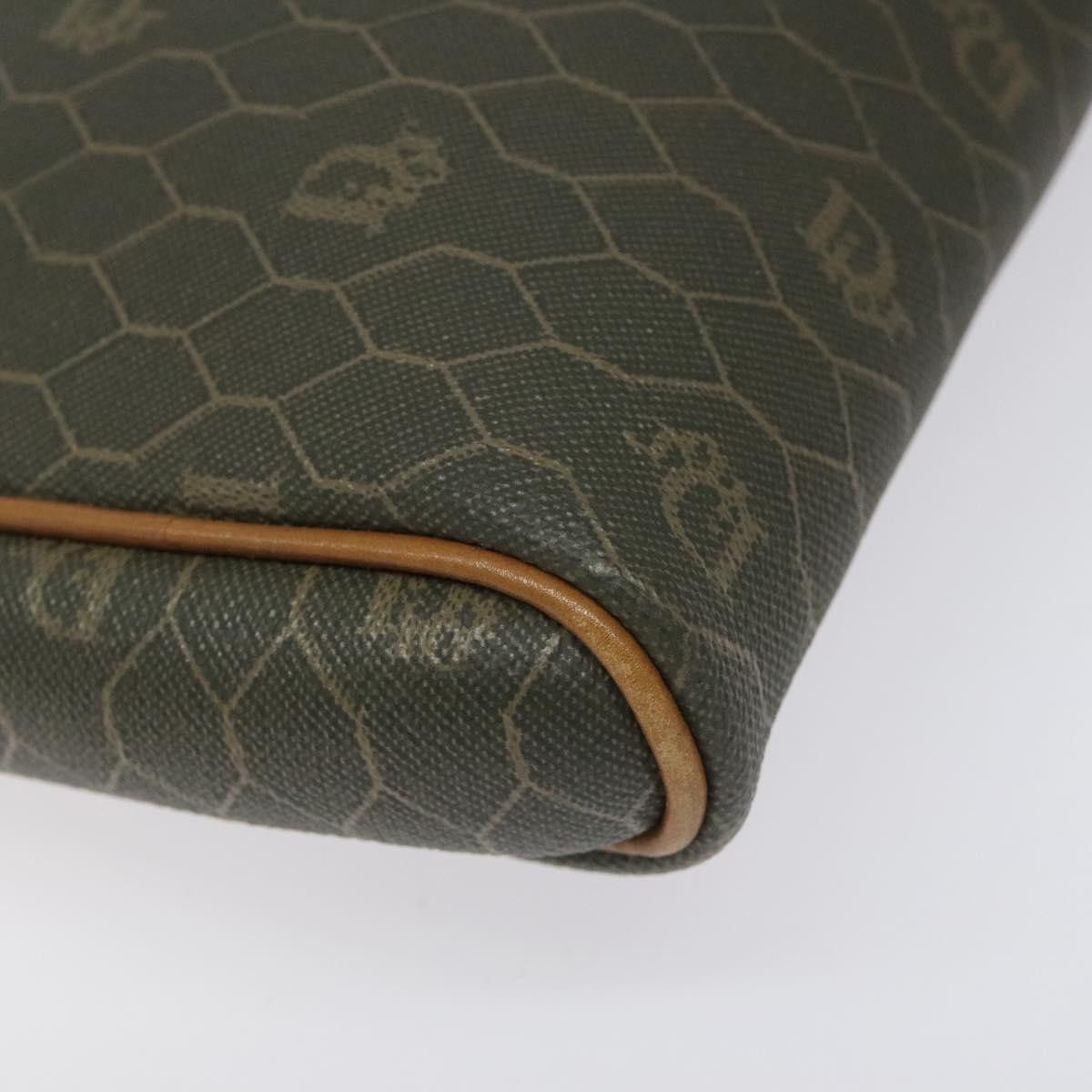 Dior Honeycomb Green Canvas Shoulder Bag (Pre-Owned) Size ONE SIZE - 10 Thumbnail