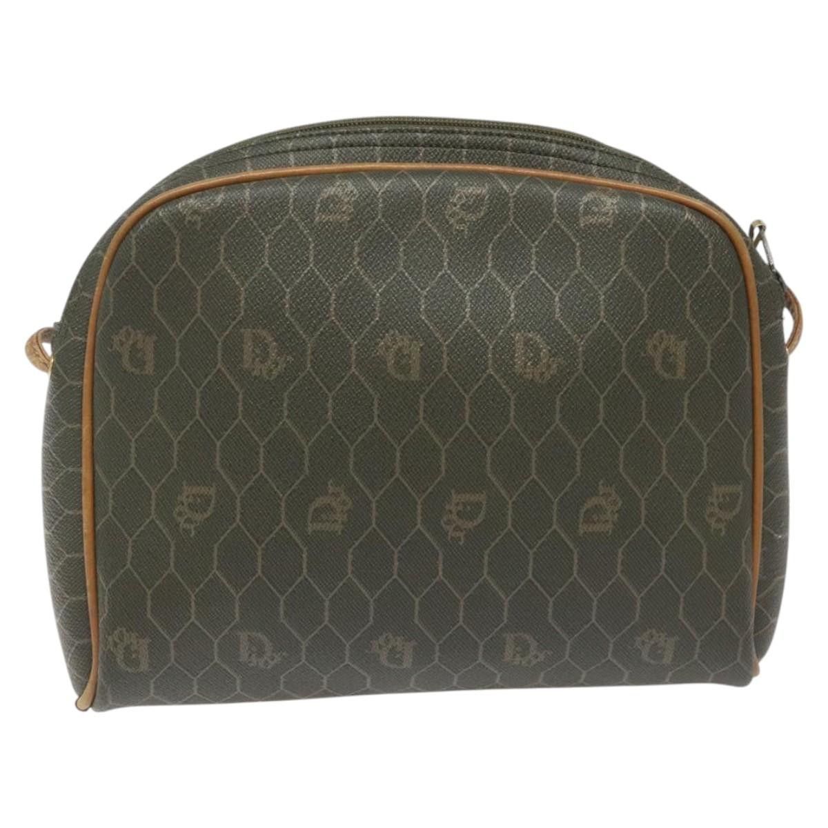 Dior Honeycomb Green Canvas Shoulder Bag (Pre-Owned) Size ONE SIZE - 2 Thumbnail