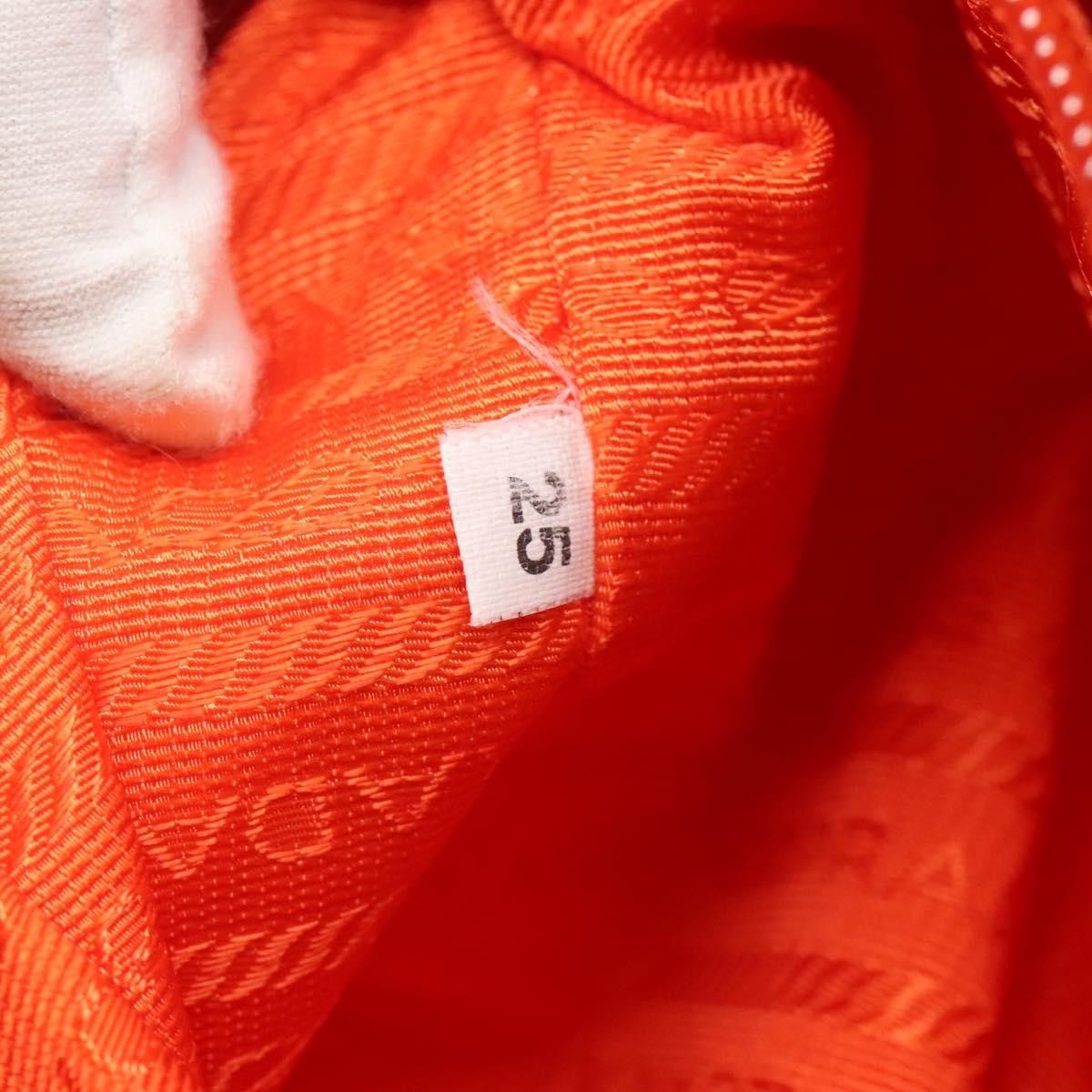 Prada Re-Nylon Orange Synthetic Shoulder Bag (Pre-Owned) Size ONE SIZE - 15 Thumbnail