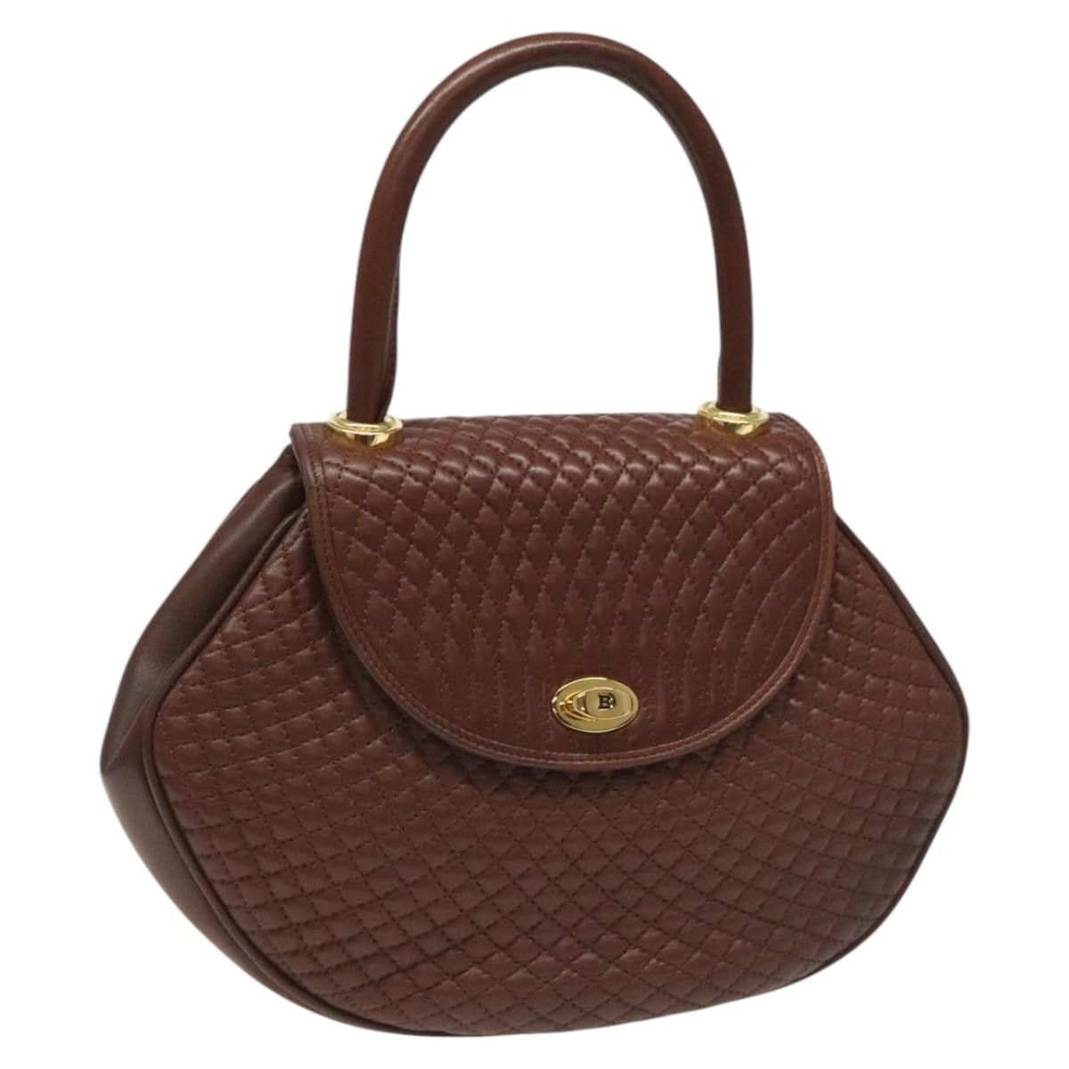 Bally Brown Leather Handbag (Pre-Owned) Size ONE SIZE - 17 Thumbnail
