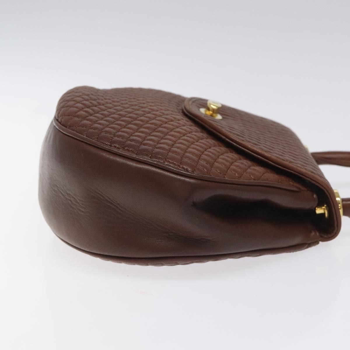 Bally Brown Leather Handbag (Pre-Owned) Size ONE SIZE - 3 Thumbnail