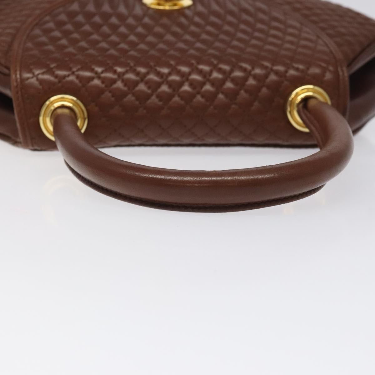 Bally Brown Leather Handbag (Pre-Owned) Size ONE SIZE - 5 Thumbnail