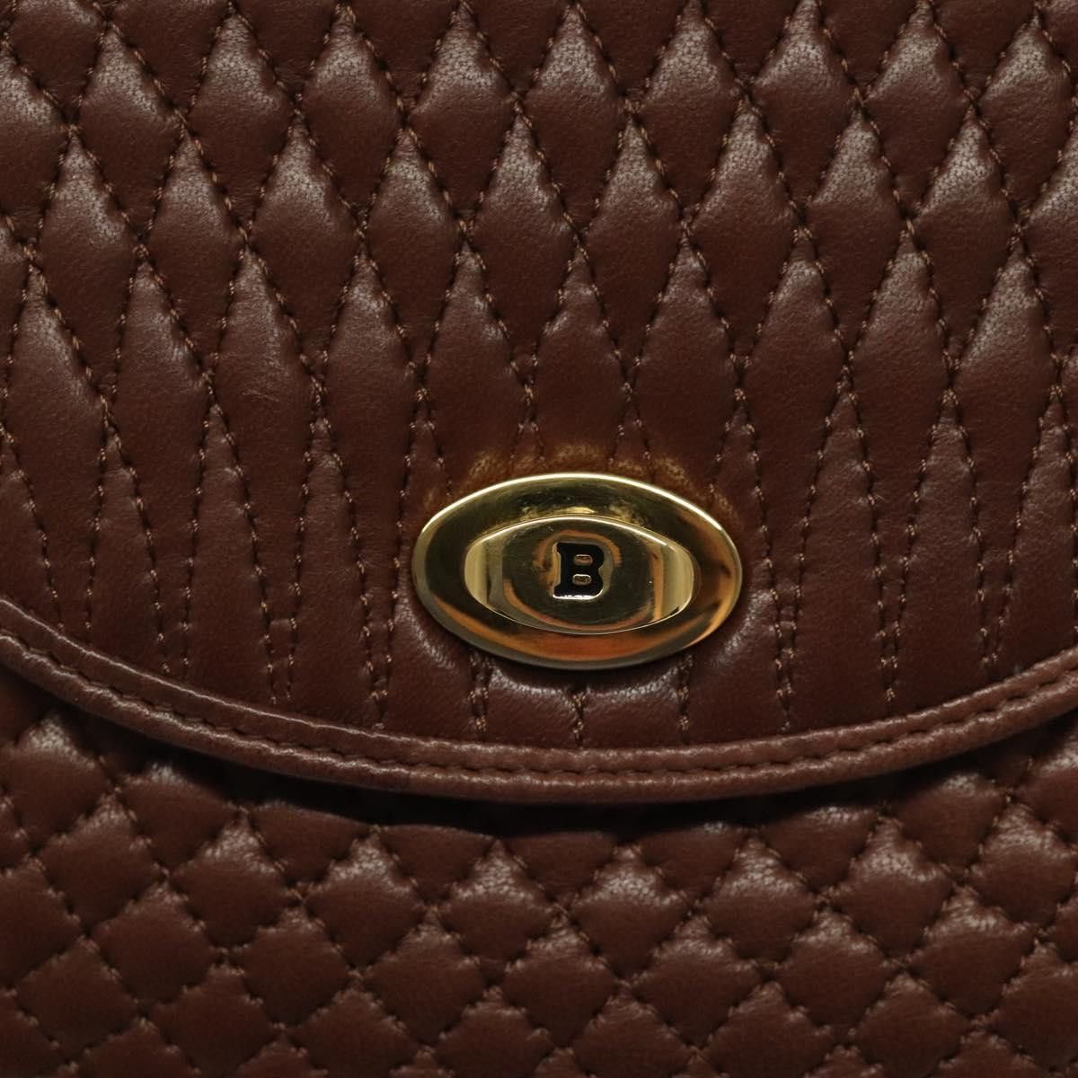 Bally Brown Leather Handbag (Pre-Owned) Size ONE SIZE - 11 Thumbnail